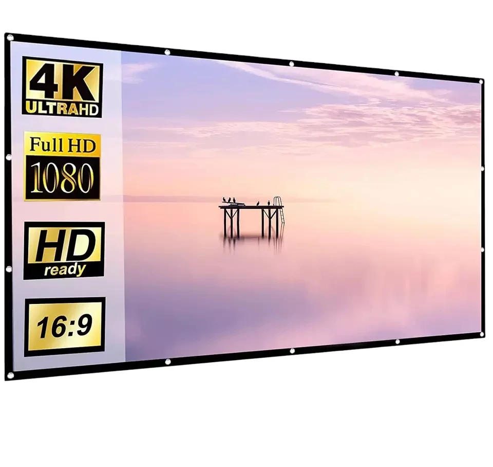 Best Selling 100 Inch PET Crystal ALR Projection Screen hot selling 48 inch smart 4k tv 720p 1080p hd led flat screen television