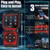 V519 OBD2 Live Data Scanner Professional Mechanical OBDII Diagnostic Code Reader Tool for Check Engine Light Read/Erase Codes 4