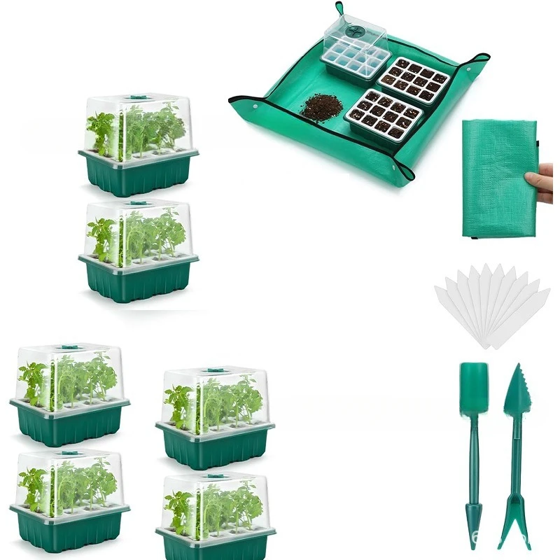 Silicone Seedling Pot Seed Starter Tray Plant Culture Hole Pot