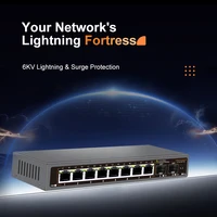 KeepLiNK 10-Port Network Switch | 8 x 2.5Gb Ethernet + 2 x 10Gb SFP+ | Unmanaged | Plug & Play | High-Speed Connectivity - Image 3