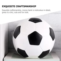 Sports Kids Desk Decoration Football Piggy Bank Boys Saving Bank Money Boxes Coin Storage Container Home Office Accessories 2