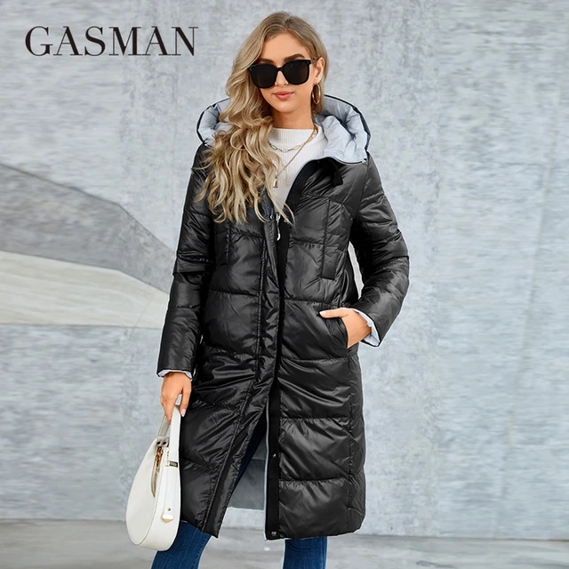 Stylish Casual Slim Warm Down  Winter coats women, Casual