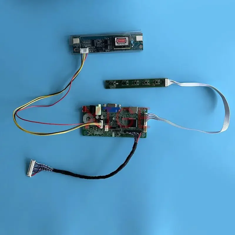 

Плата драйвера матричного контроллера для M200O1 MT200LW01 M200RW01, комплект «сделай сам», ЖК-дисплей LVDS, 30-контактный разъем VGA 1600*900, совместим с HDMI, 2CCFL