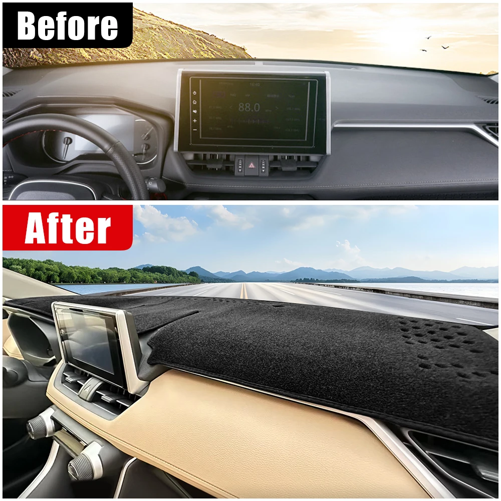 Premium Car Dashboard Sun Shade & Instrument Desk Cover Accessories