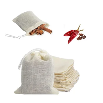 Reusable Cotton Tea Bags 1