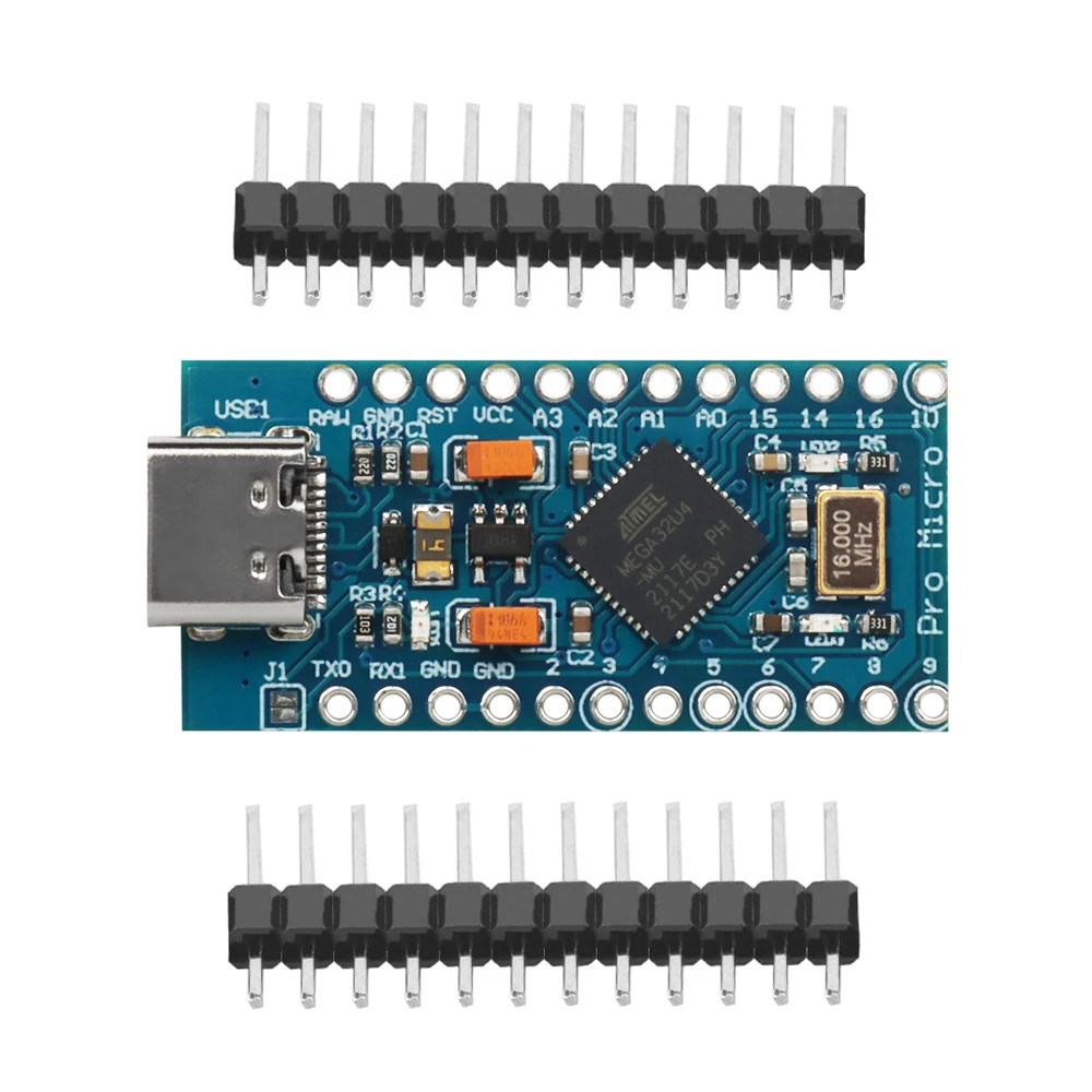 Micro/mini/type-c Usb Atmega32u4 Module 5v 16mhz Board For Arduino ...