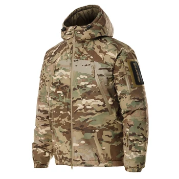 남성용 겨울 전술 재킷, 육군 필드 위장 군사 파카 코트, 작업면 의류, 야외 따뜻한 방수 하이킹 재킷