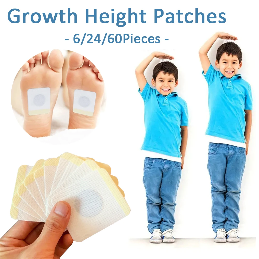 Increase Height Foot Patch Grow Taller Sticker Promote Bone Growth Acupoints Foot Care