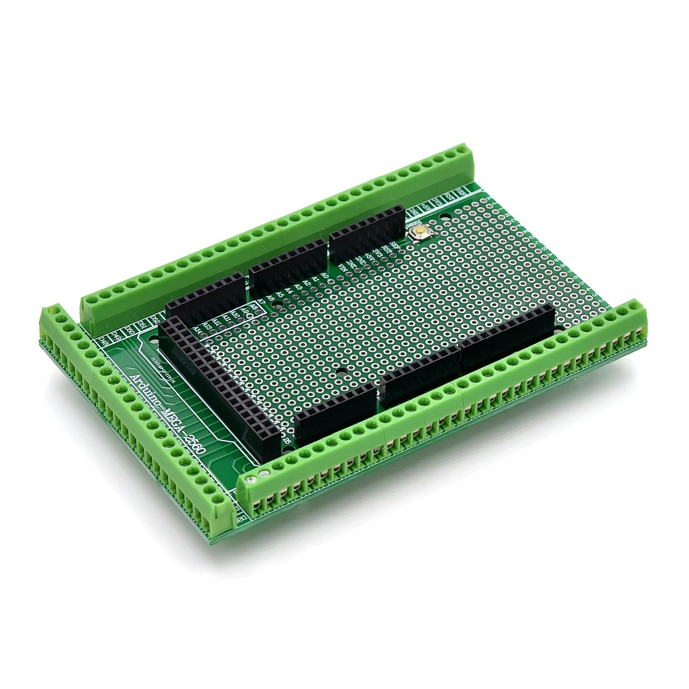 스크류 터미널 블록 실드 보드 키트, MEGA2560 양면 PCB 프로토 타입과 호환, Arduino Mega 2560
