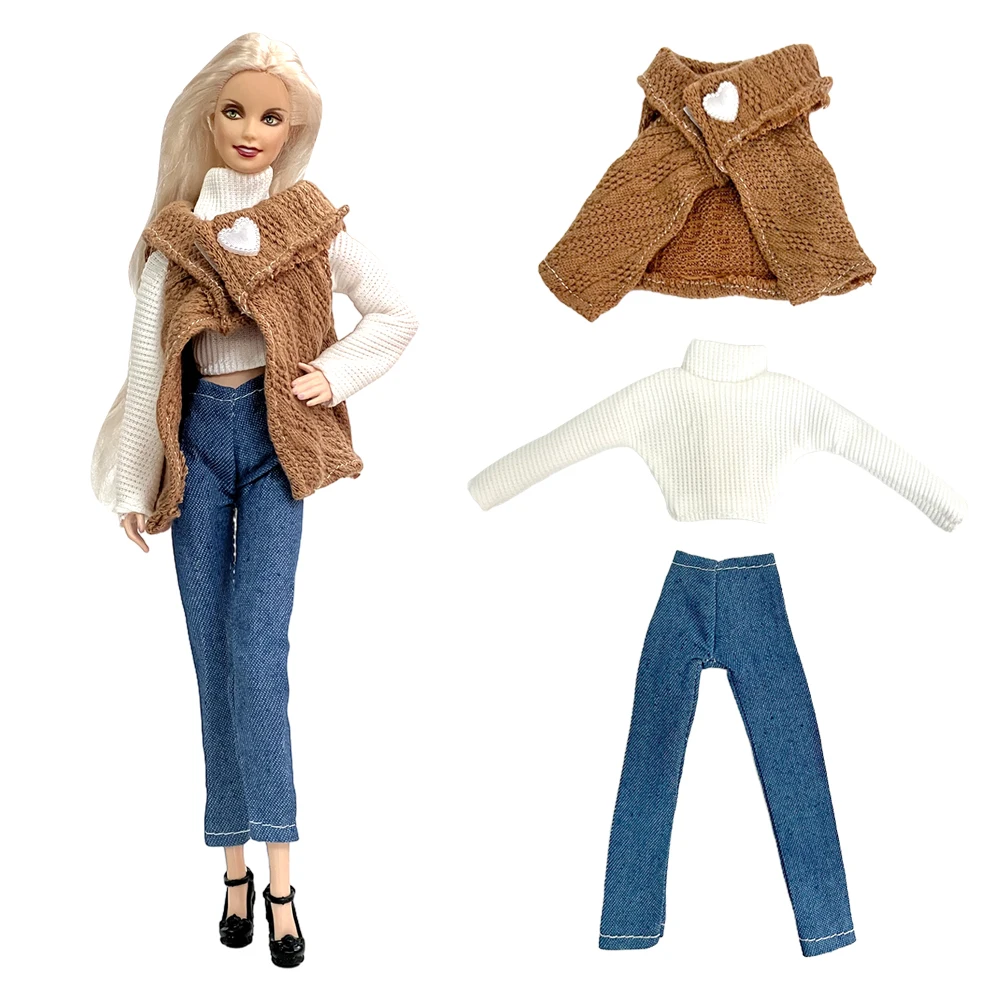1 Set 30CM Princess Fashion Outfit New Dress Daily Skirt Casual for 1/6 Doll Clothes for Barbie Doll Accessories Gift Toy JJ doll clothes barbie doll clothes