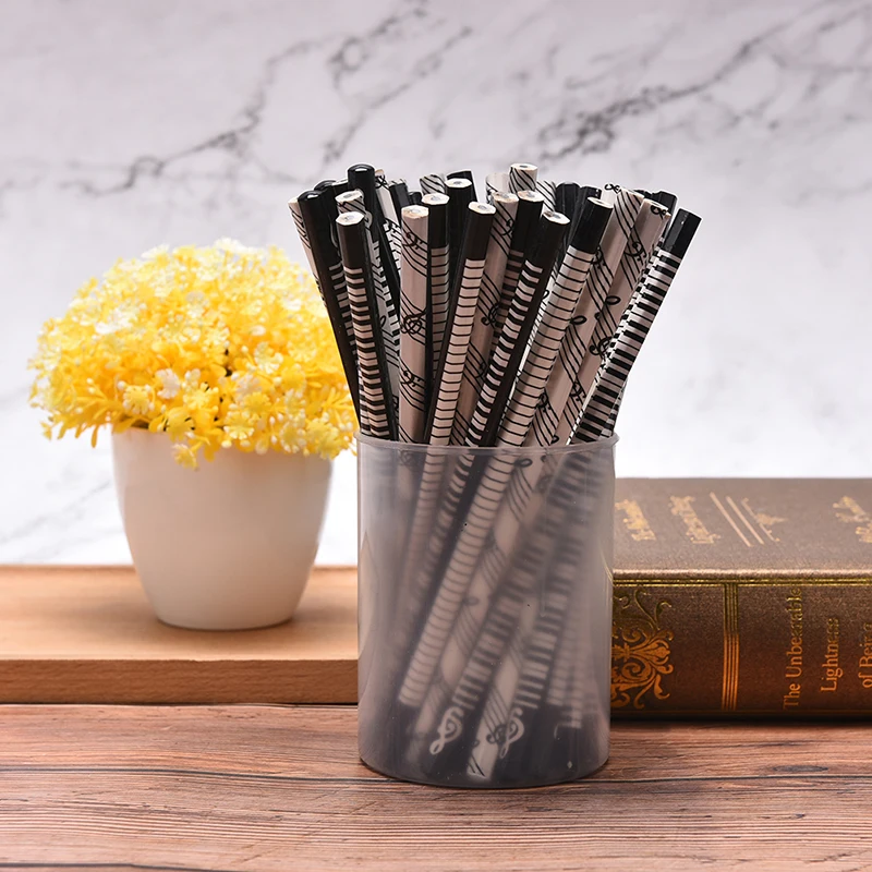 

12pcs Musical Note Pencil Pencil Music Stationery Piano School Student