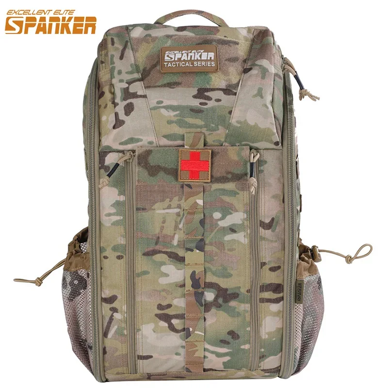 

Tactical Medical Backpack Multicam Military Molle Hiking Bag Outdoor Survival Hunting Backpacks Attachments Medical knapsack
