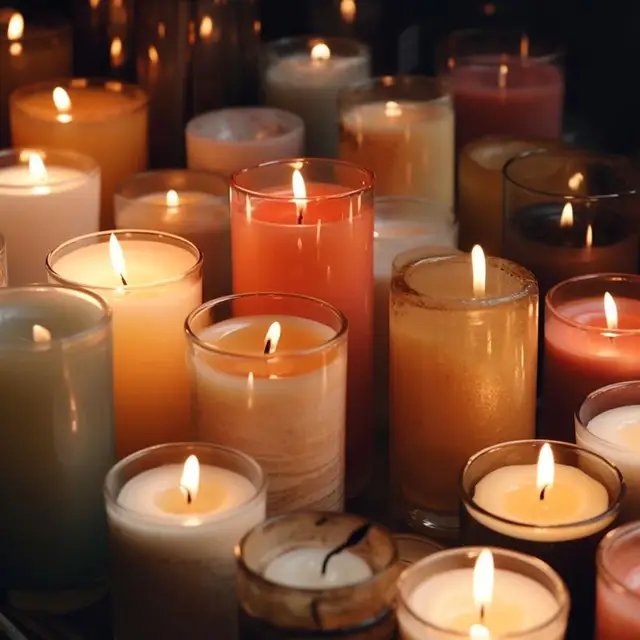 50/100 pièces mèches de bougie ensemble de coton ciré noyau de cire sans fumée bricolage mèches de cire de noyau de cire de soja pour bougies faisant des fournitures 4