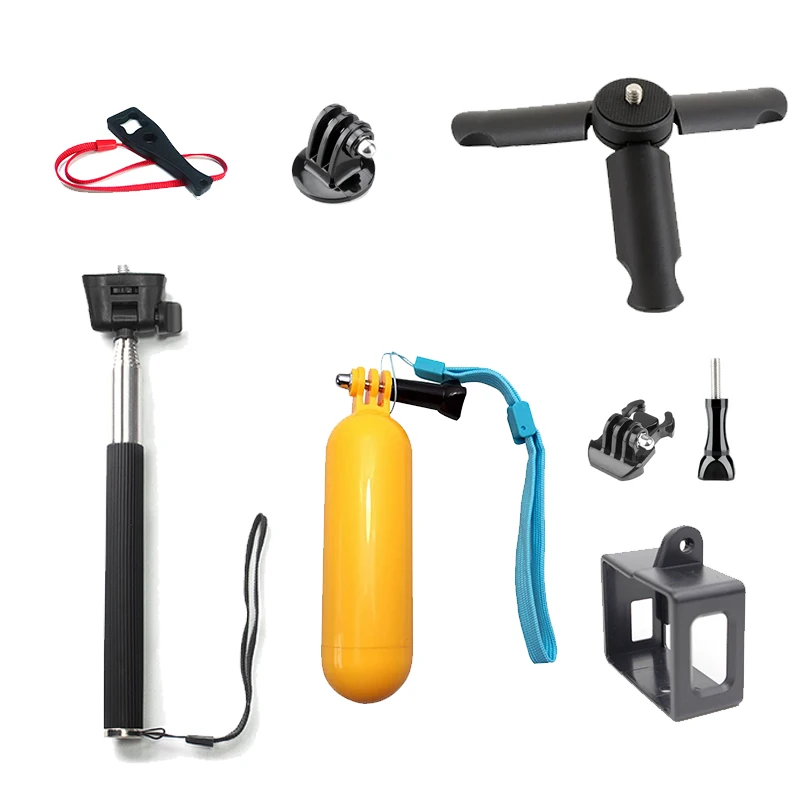 

Action Camera Tripod Selfie Stick Action Camera Frame Series Buoyancy Stick Suit For SJCAM SJ4000 SJ4000 WIFI SJCAM SJ4000AIR