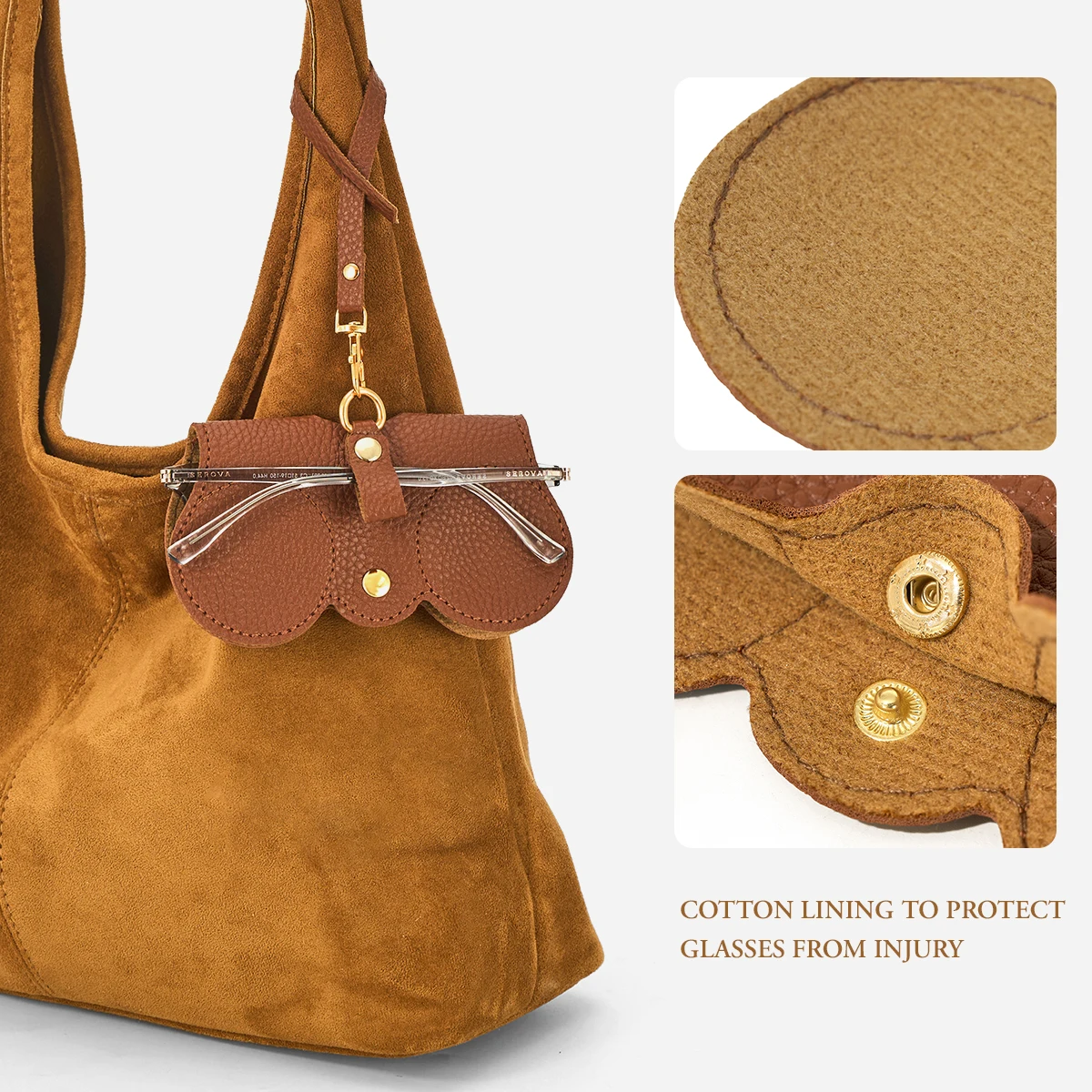 Glasses Storage Bag, Sunglasses Storage Bag, Hanging Sunglasses Portable Storage Box, Hanging Bag, Sunglasses Case, Myopia Glasses Clip