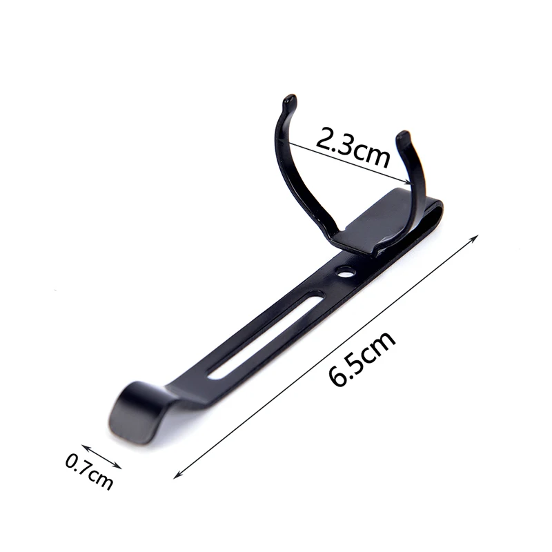 Bicycle Flashlight Holder 1Pc Portable Flashlight Body Clip Metal For S2/S2+/M1/C8 Cycling Led Light Travel