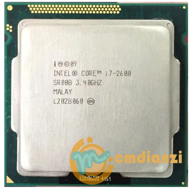 Intel BX80623I72600 Core i7-2600 Quad-Core Processor 3.4 GHz 8 MB Cache LGA  1155