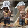 Hot World Famous People Statue Legend Singer Hip Hop Rapper Tupac Amaru Shakur 2PAC Figure Model Toys Gift Collection 5