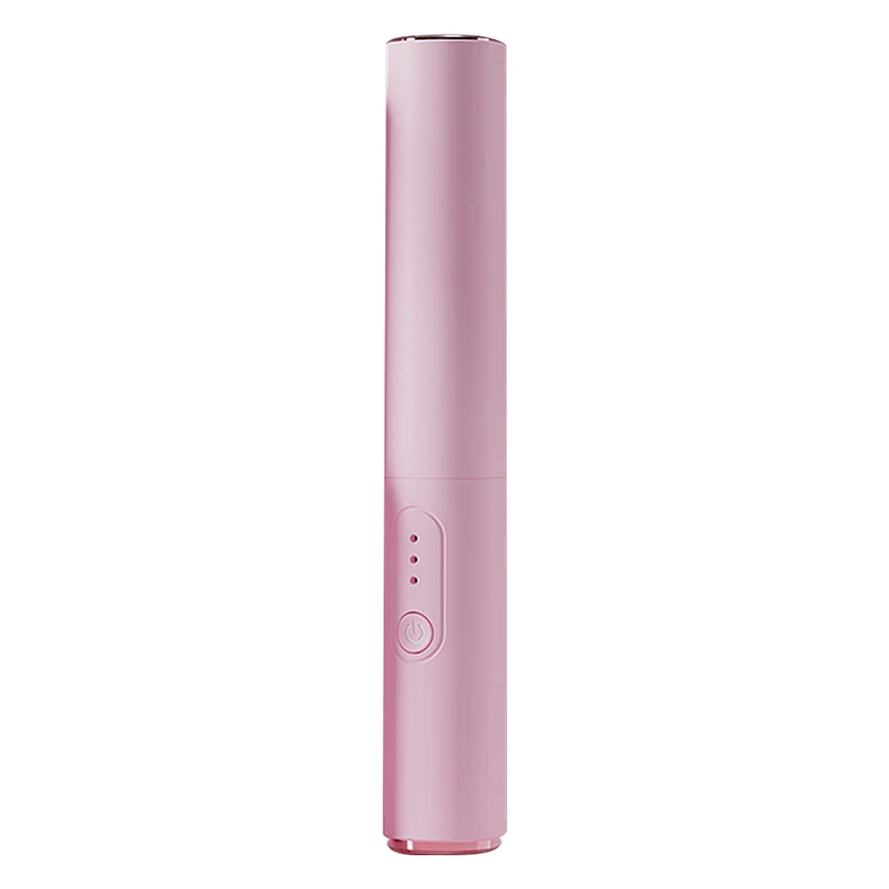 Personal Care Multifunctional Hairstyle Brush USB Rechargeable Mini Hair Straightener Curling Iron for Travel