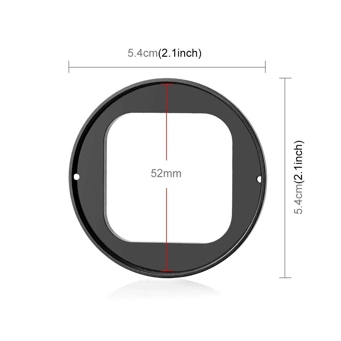 PULUZ 52mm UV Lens Filter Adapter Ring with Lens Cover For Insta360 Ace Pro