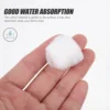 300 Pcs Organic Cotton Balls Salon for Nail Polish Remover Makeup Pure Dedicated 3