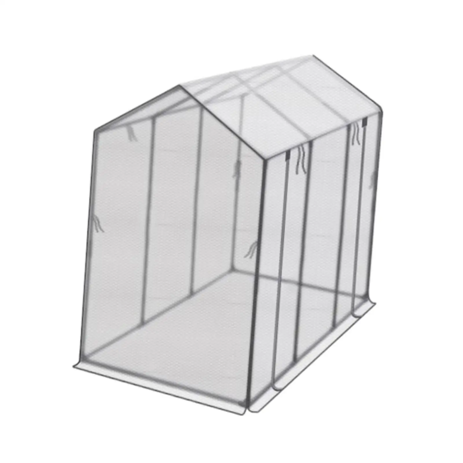 Mini Greenhouse Supplies Nursery Plant Cover Tent for Outside Plants Outdoor