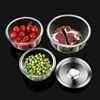 Fresh preservation box with glass bowl fruit and vegetable storage box refrigerator specific sealed 4