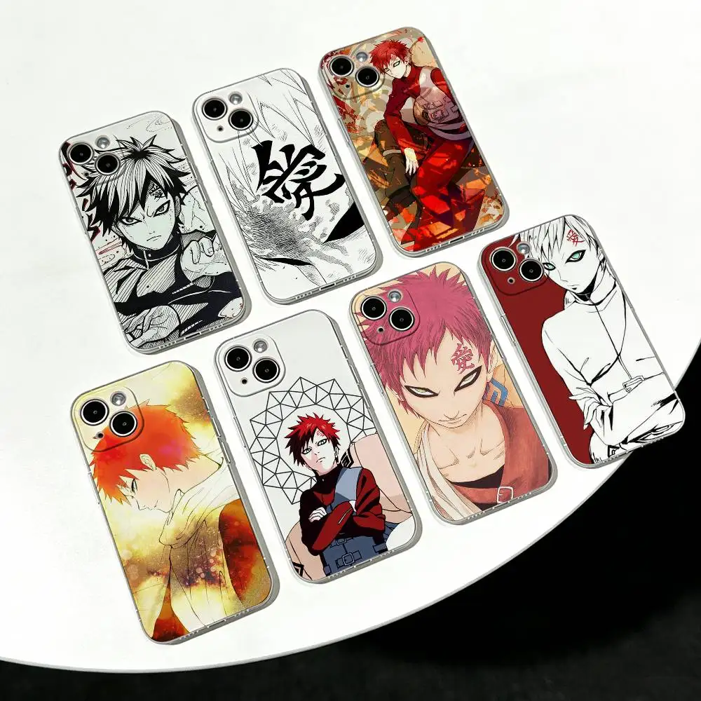 Gaara Naruto Ultra Clear TPU Slim Shockproof Phone Case