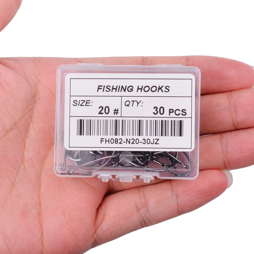 50pcs 10pcs Coating High Carbon Stainless Steel Barbed Carp