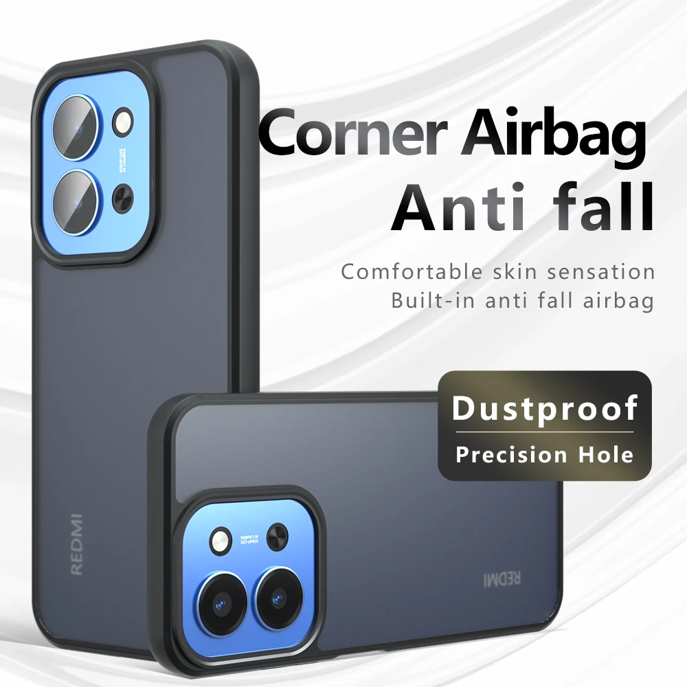 Magnetic Wireless Charging Translucent Matte Shockproof Phone Case