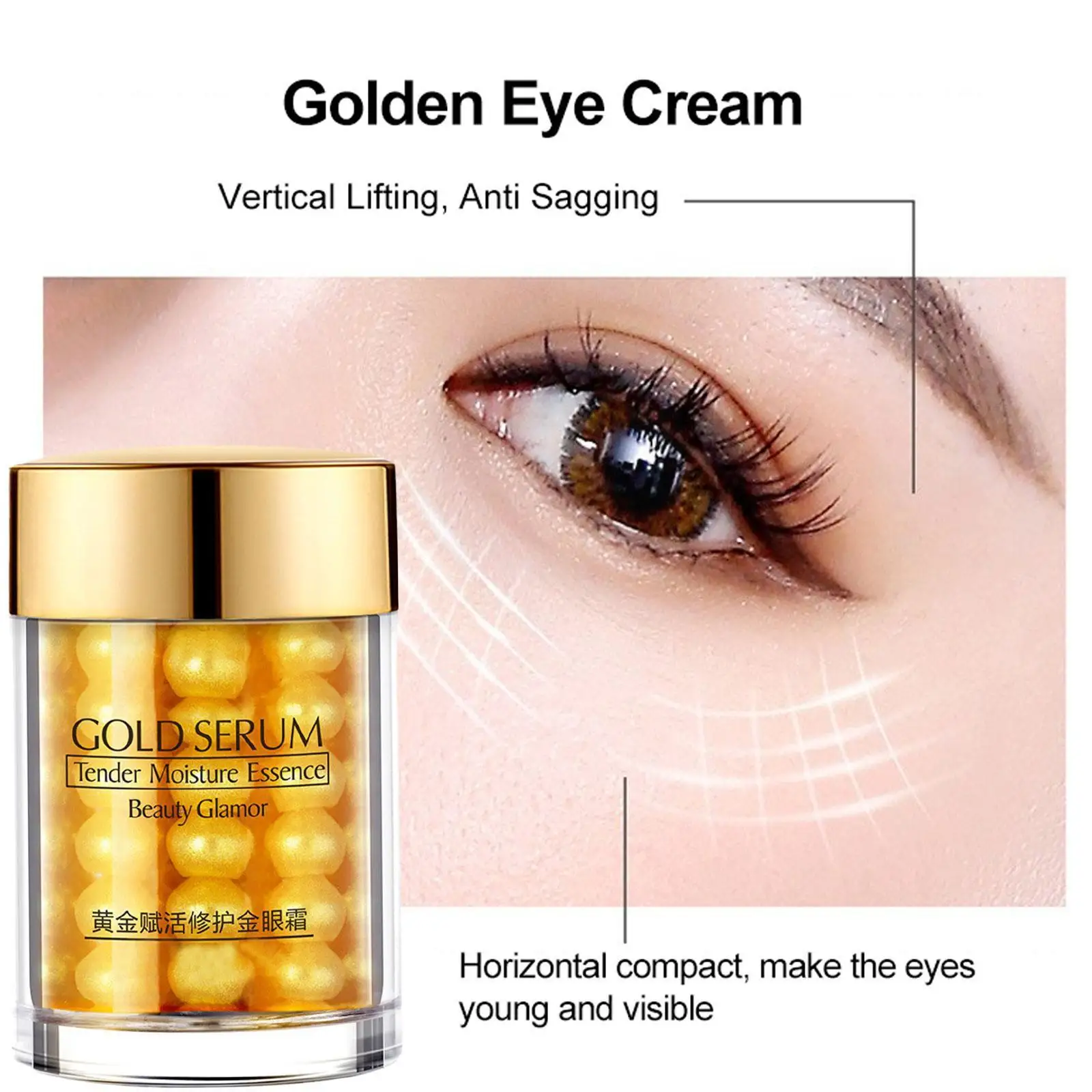 30g Golden Repair Eye Cream Eye Bags From Wrinkles Cream For Eyes