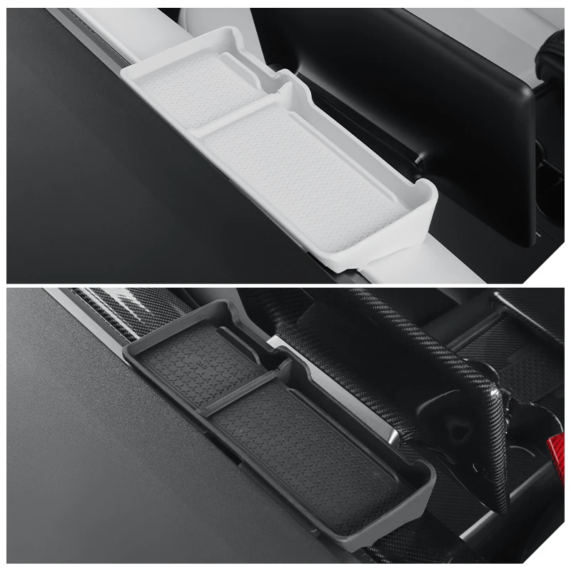 For Tesla Model 3 Y-Car Multifunctional Dashboard Anti-Slip Pad Interior Accessories Small Item Storage Mat