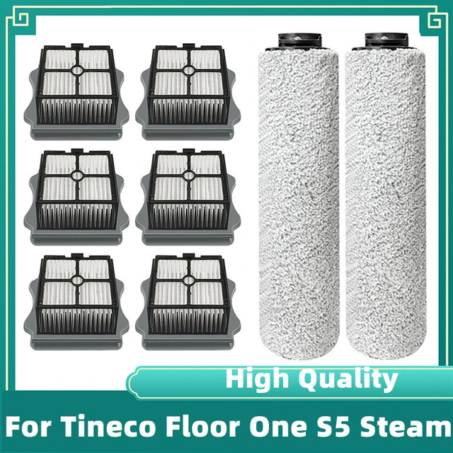 For Tineco Floor One S5 Steam Smart Wet Dry Vacuum Cleaner Replacement  Brush Roller And HEPA Filter Accessories - AliExpress