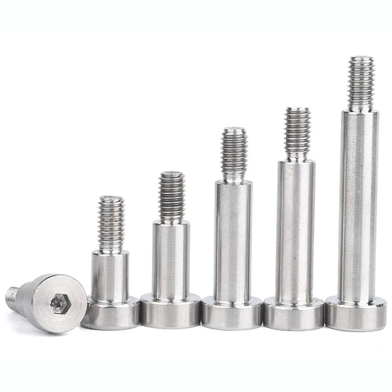 304 Stainless Steel Inner Hex Positioned Shoulder Screws Cup Head Hexagon Plug Screw Convex Bolt M3 M4 M5 M6 hex socket screw hexagon socket screw hexagon socket head bolt stainless steel screw hexagon socket head screw