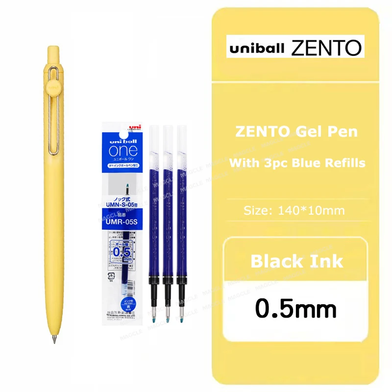 Eco-Friendly Water-Based Gel Pen with Stylish Barrel and Long-Lasting Grip