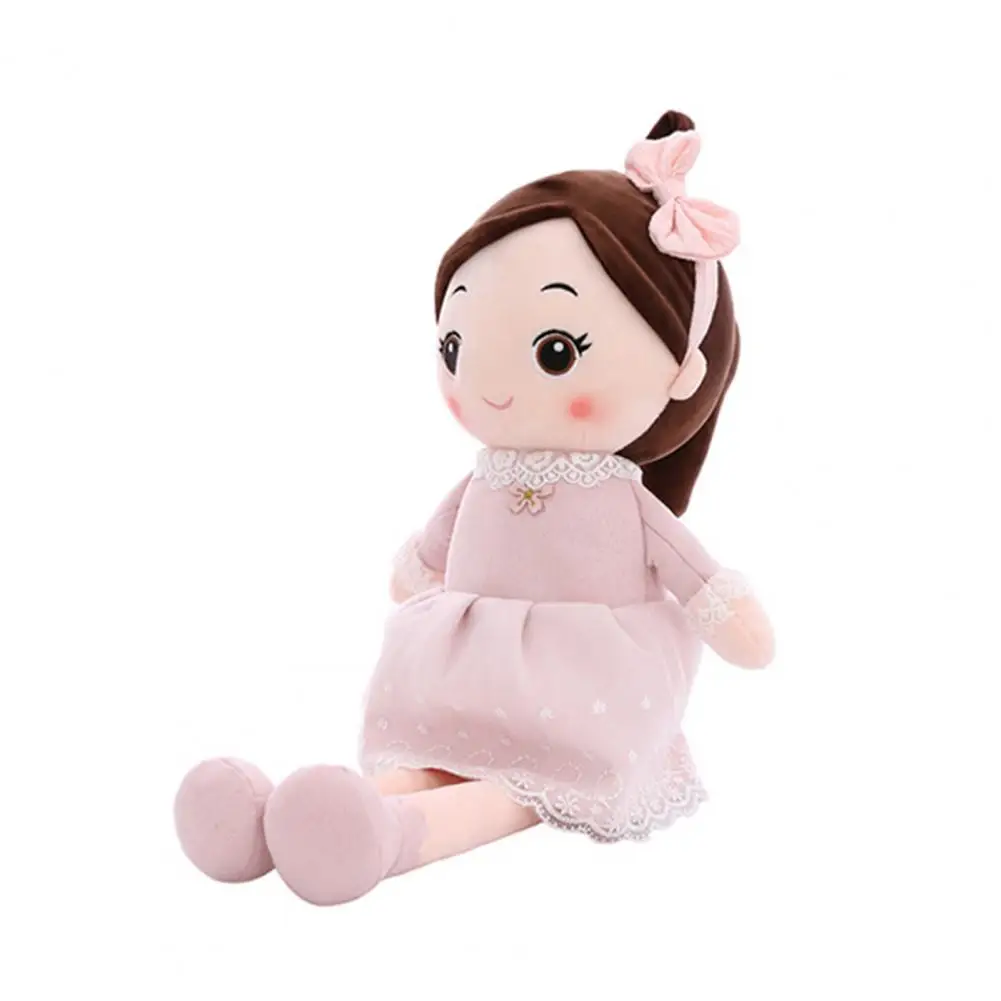 Adorable Baby Plush Toy Exquisite Cute Soft Stuffed Plush Girl Doll Toy  Lightweight Stuffed Doll Toy Birthday Gift