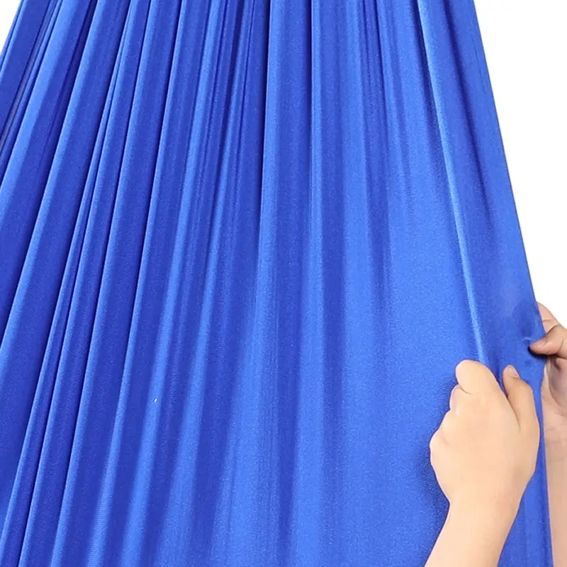 150x280cm Full set Kids Home Hanging Swing Seat Yoga Fitness Hammock Nylon Elastic Therapy Cuddle Wrap Aerial Yoga Equipment 4