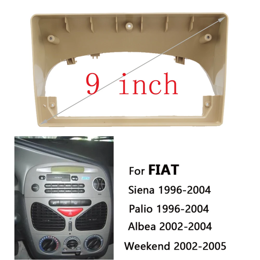 Fiat Palio 1996-2004 Siena 2002-2004 Fascias 2 din CD ī   귡Ŷ DVD  ̽ 