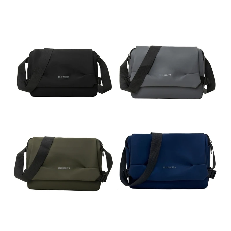 Multi functional Shoulder Bag Chest Bags Crossbody for Work and Travel E74B