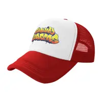 Subway Surfers Logo Trucker Cap Unisex  Video Game Hats Sun Hats Golf Hats Adjustable Polyester Mesh Baseball Cap Summer 1