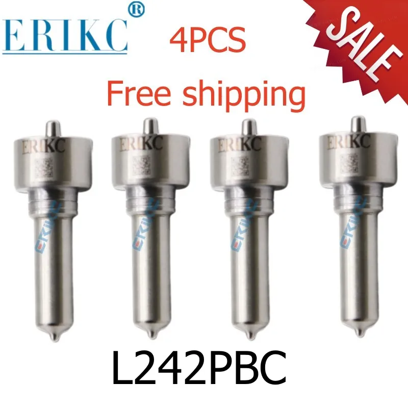 

4PCS L242PBC Fuel Injector Common Rail Nozzle Tip L242PBD for Delphi RE533501 BEBE4C12001 RE522250 BEBE4C12101
