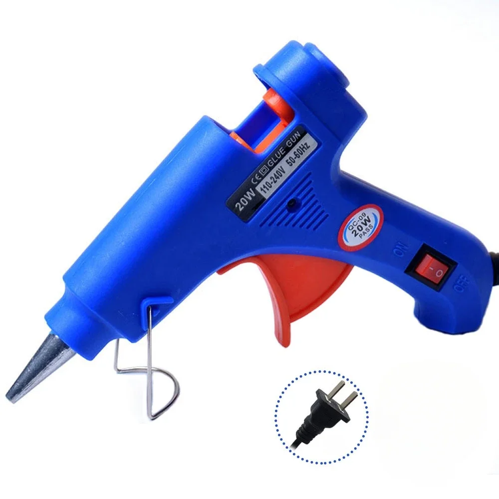 glue gun-blue