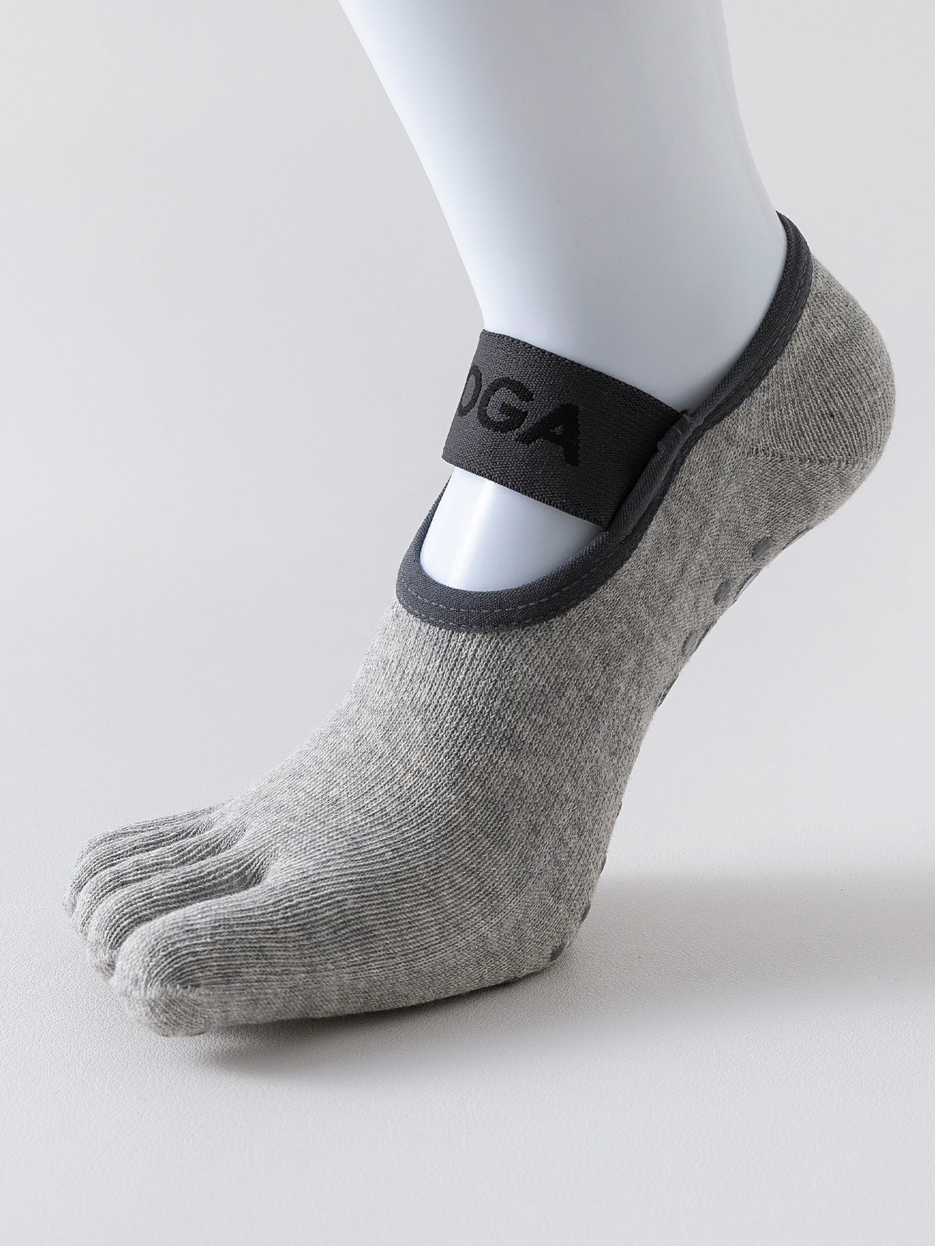 Women's Five Finger Anti-Slip Yoga and Pilates Socks