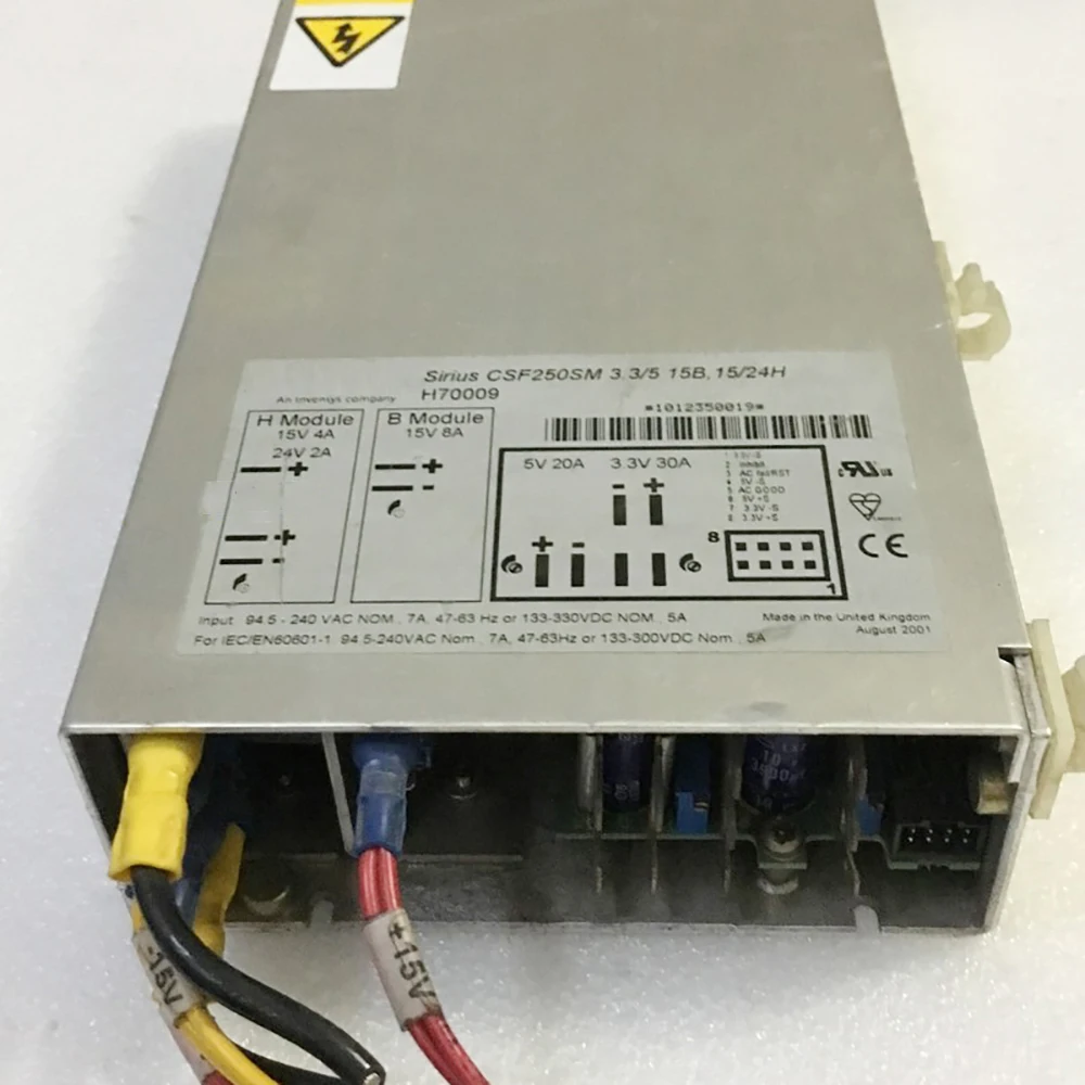 Sirius CSF250SM H70009 H79004 3.3/5 15B,15/24H Module Power Supply Fast Ship High Quality Works Perfectly 6 Sirius CSF250SM H70009 H79004 3.3/5 15B,15/24H Module Power Supply Fast Ship High Quality Works Perfectly - Image 4