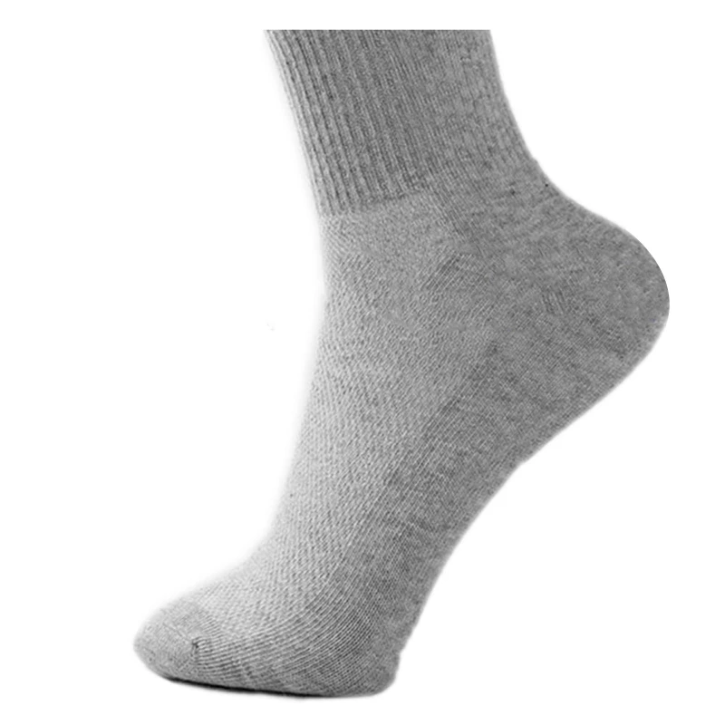 10 Pairs/lot Lot Man black/grey/white Cosy Cotton Sport Socks