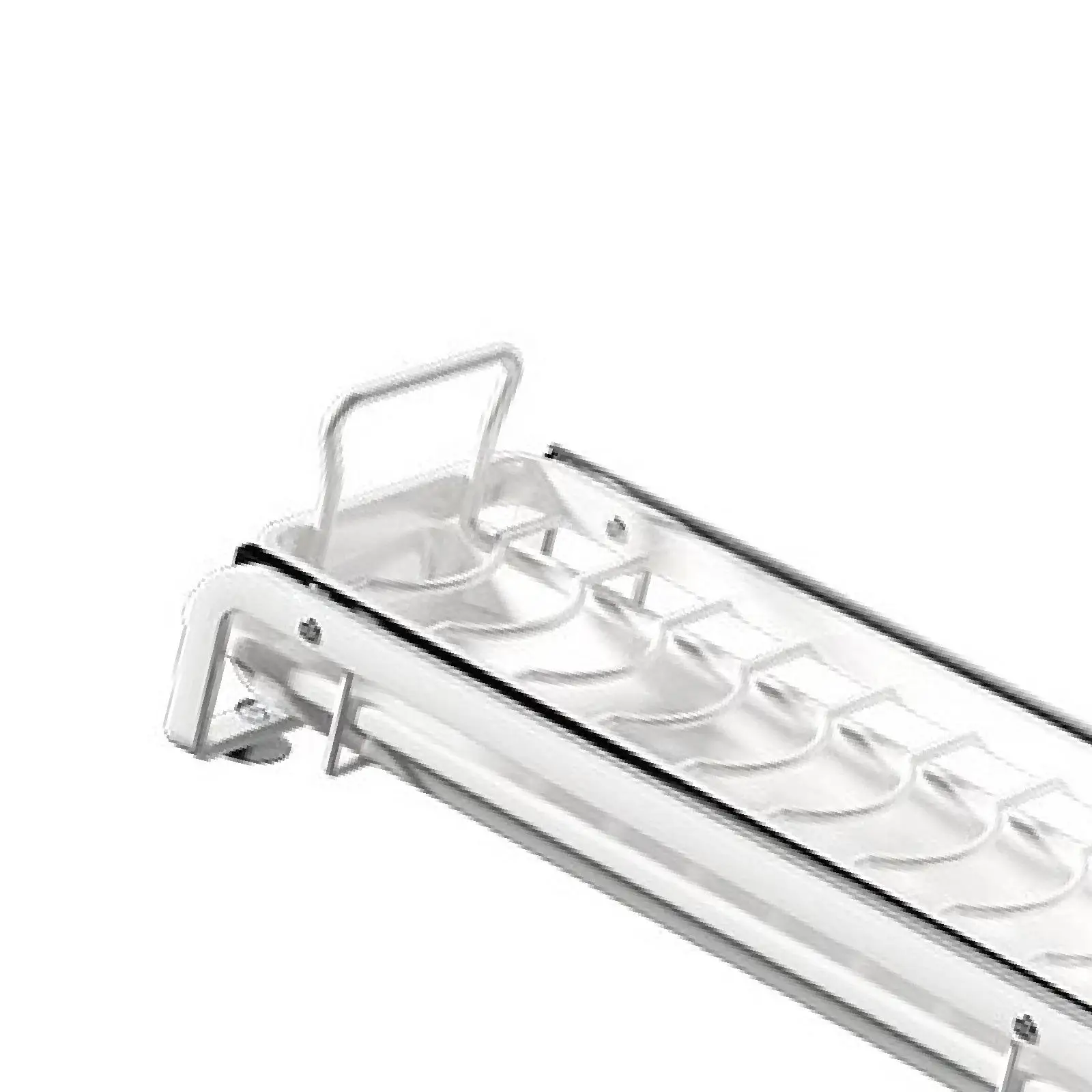 Slide Out Dish Drying Rack Space Saving Dish Drainer Rack with Drain Tray for Cupboard Cabinet Counter Countertop Kitchen