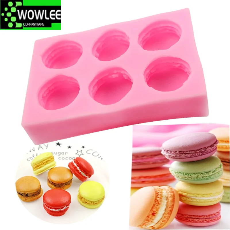 

Macarone Dessert Styling Silicone Mold, Chocolate Baking Cake Decoration, Turn Sugar, DIY Hand-made Soap-Molds, Drop Mold