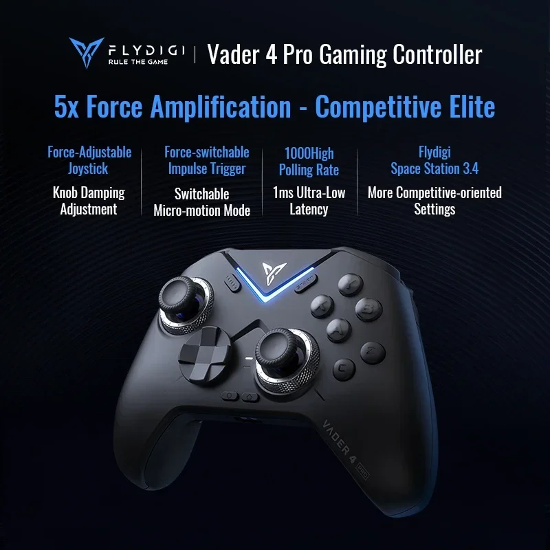 出品9日までVADER 4 PROワイヤレスコントローラー Amazon.co.jp: Flydigi Vader 4 PRO ゲームパッド