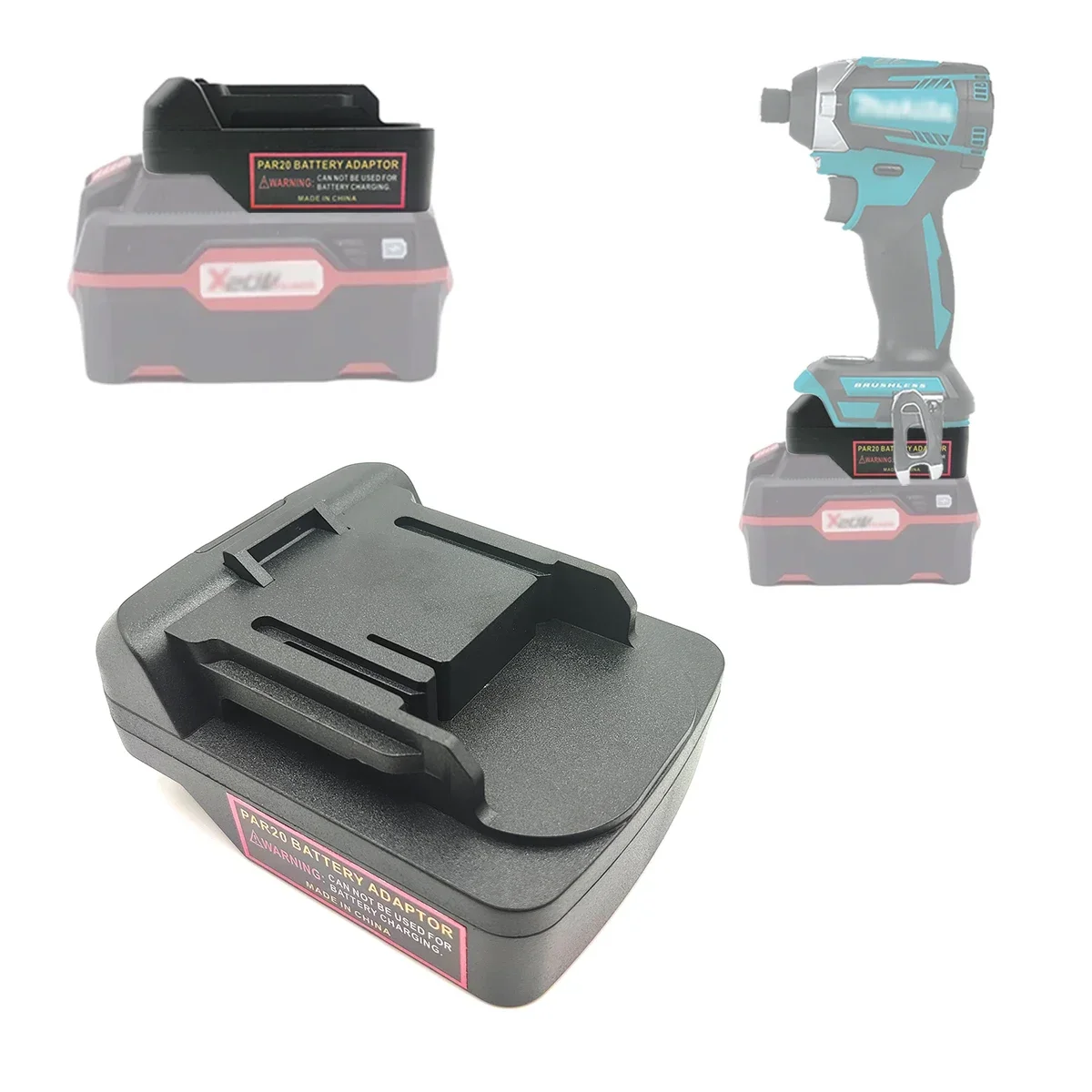 thumbnail image 2 of Milwaukee To Dewalt Battery Adapter Milwaukee To Metabo Battery Adapter - 18V Tool Battery Converter For Power Tools Tool Battery Adapter 2 of 9