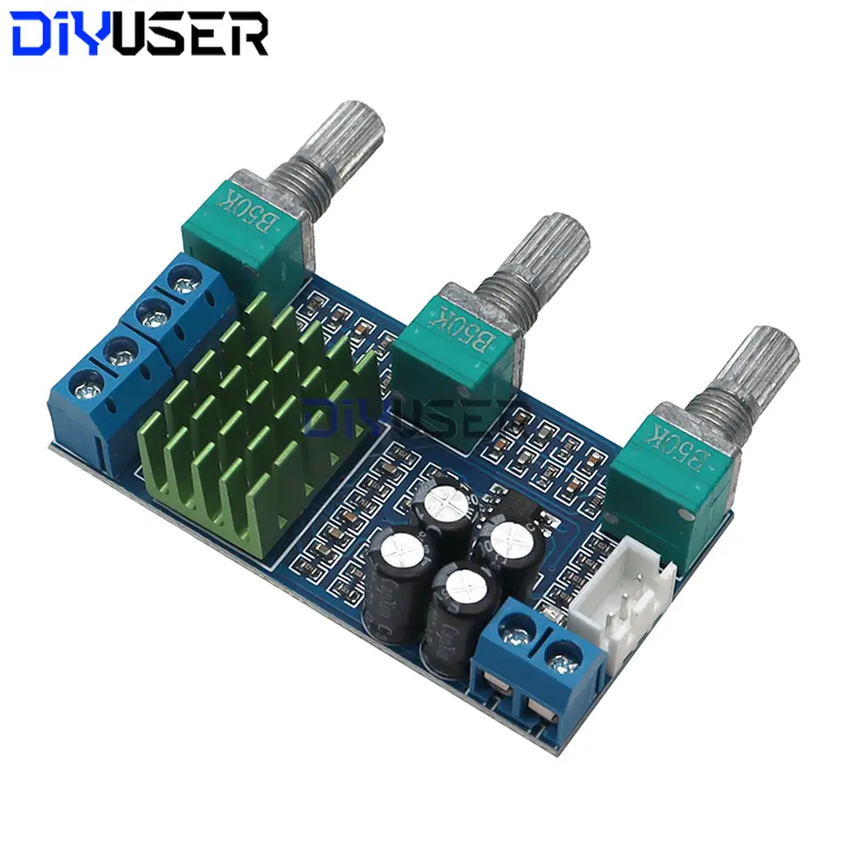 TPA3116D2 80W+80W Stereo Amplifier Board, Hi-Fi Digital Audio Power Amp Module for Home Theater Car Audio DIY Speaker image 3